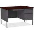 48 in. Mahogany Single-Pedestal Desk N765