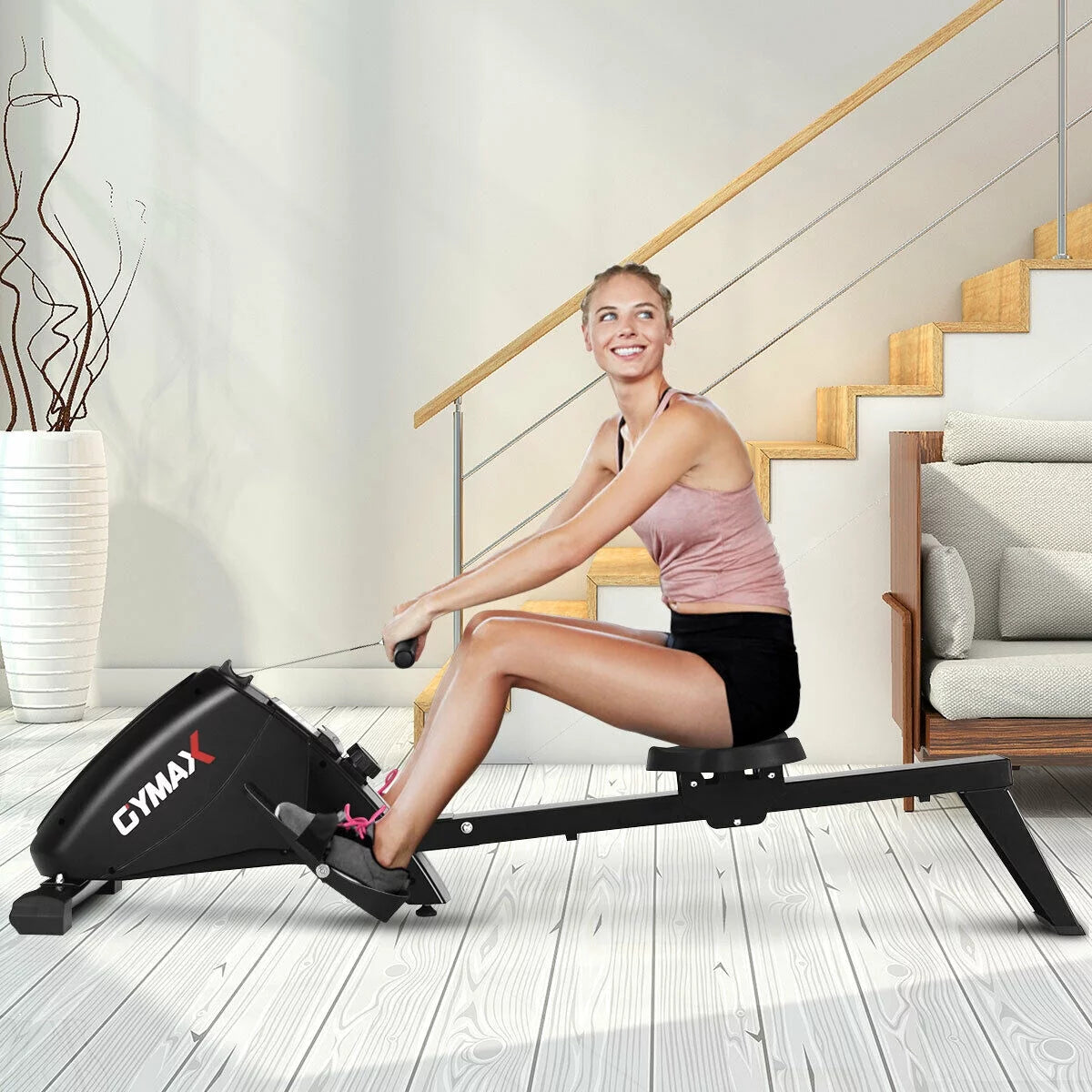 Foldable Magnetic Rowing Machine L91262