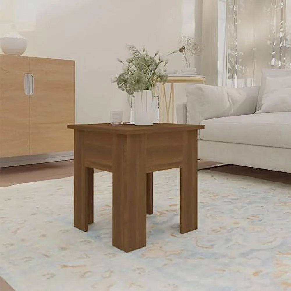 Sonoma Oak Engineered Wood Table 15.7"x15.7"x16.5" F283523