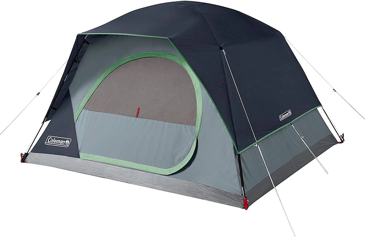 4 Person Blue Camping Tent Y198119