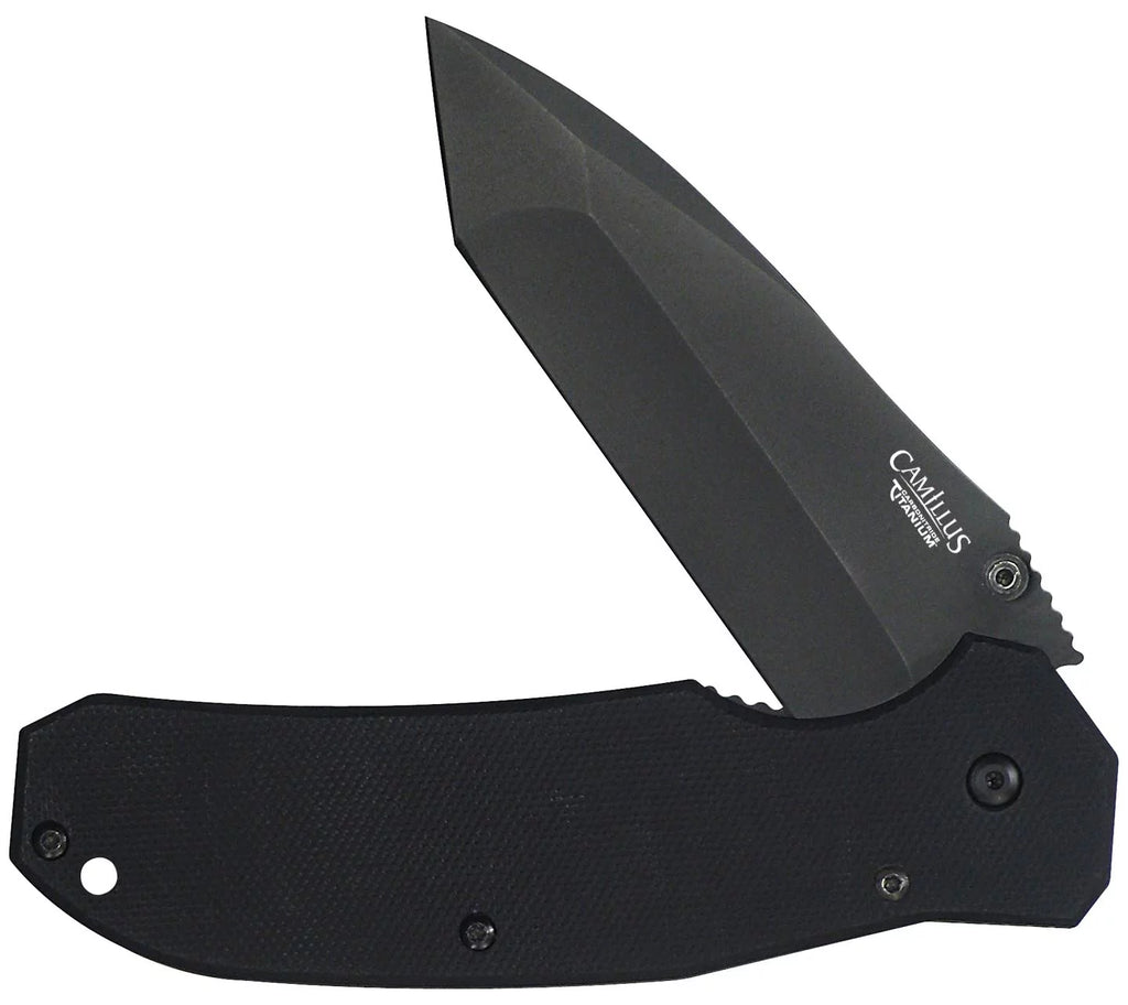 Black Folding Pocket Knife A5321