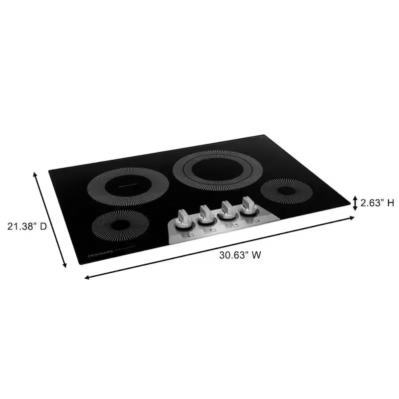 30 in. 4 Elements Electric Cooktop W741617