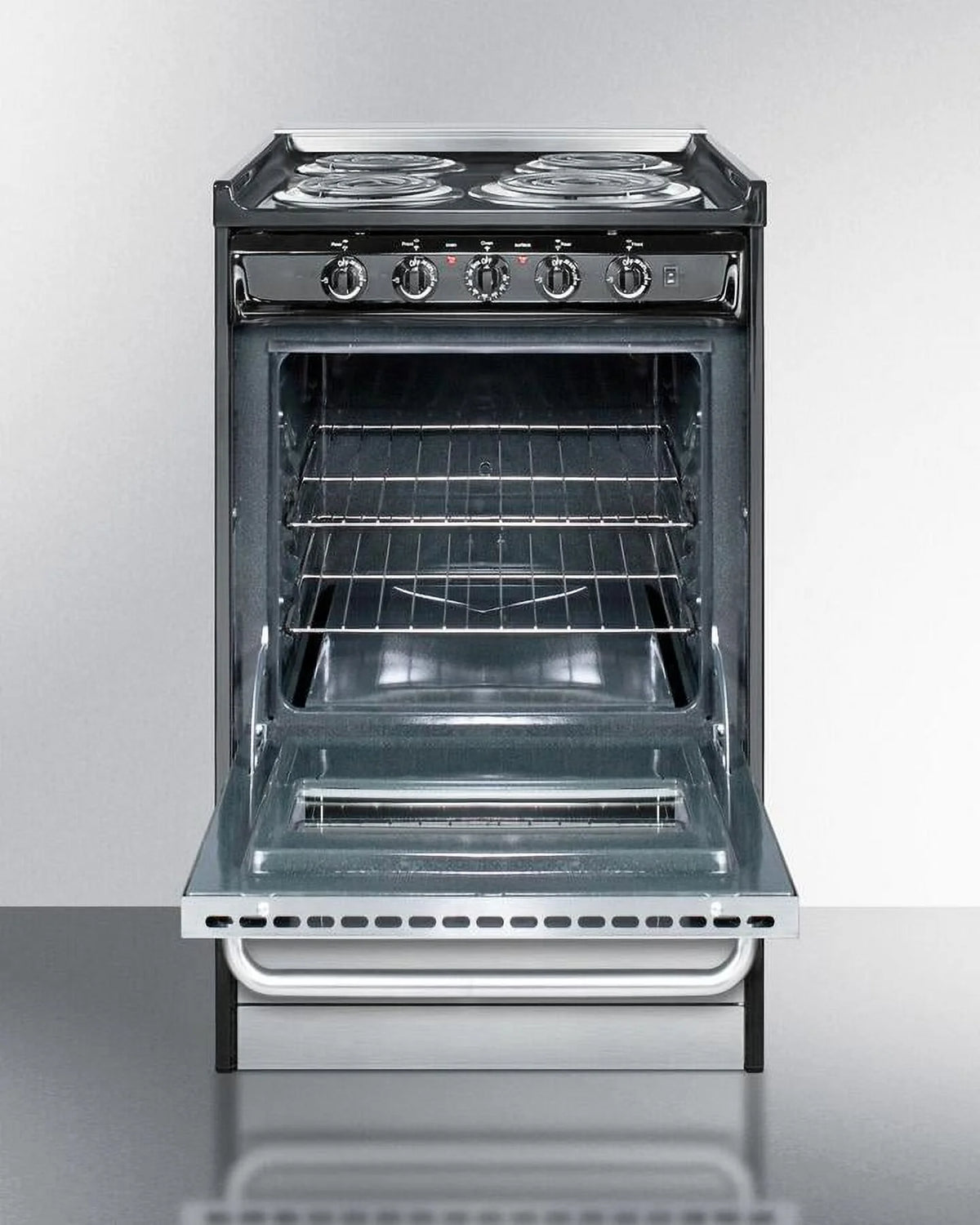 20 in. Slide-in Electric Range with Stainless Steel Doors G5877