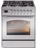 30 Dual Fuel Natural Gas Range in Stainless Steel Z78136