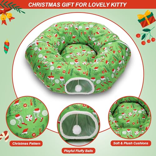 Green Christmas Tree Skirt Bed W638