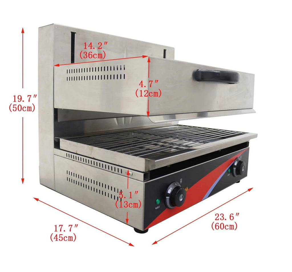Electric Lift-Up Salamander Surface Stove Grill 220V A939669