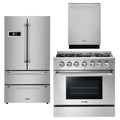 36 Gas Range, Refrigerator & Dishwasher Package T373