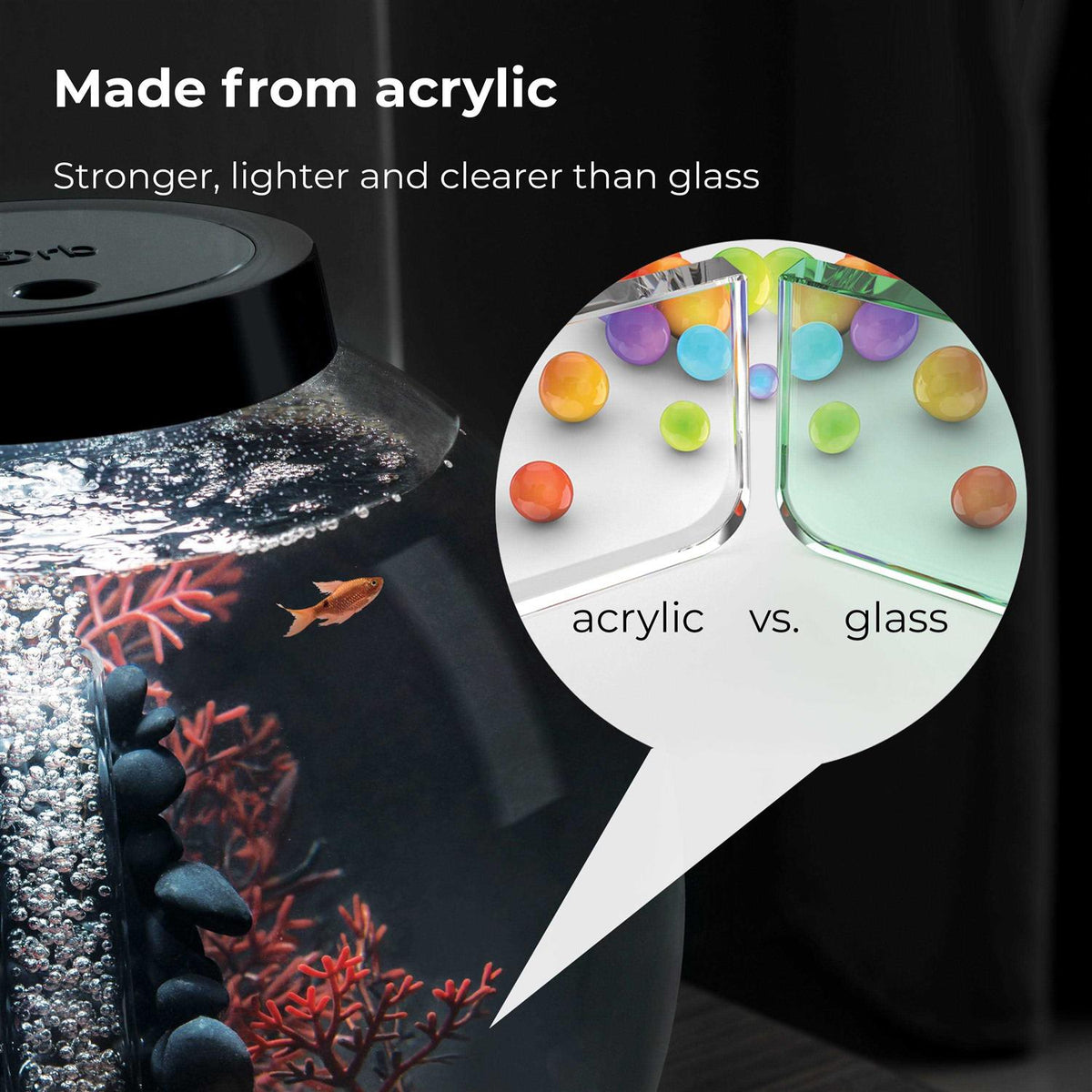 15 Aquarium Set with LED Light B618197