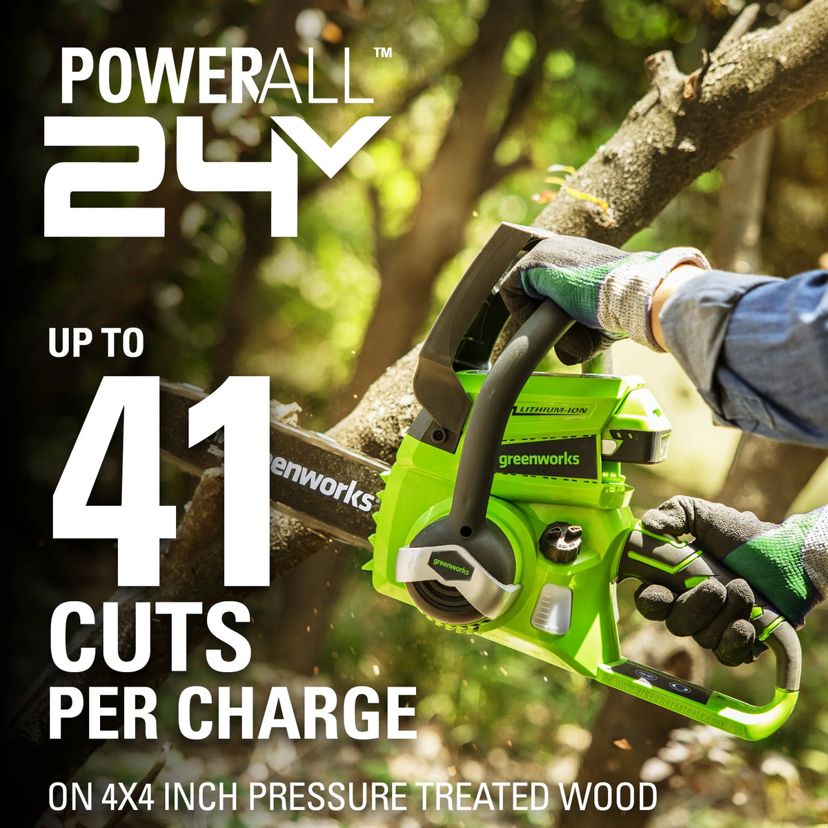 24V Battery Powered Chainsaw O732879