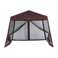 Pop-Up Gazebo with Bug Screen Sides M5214