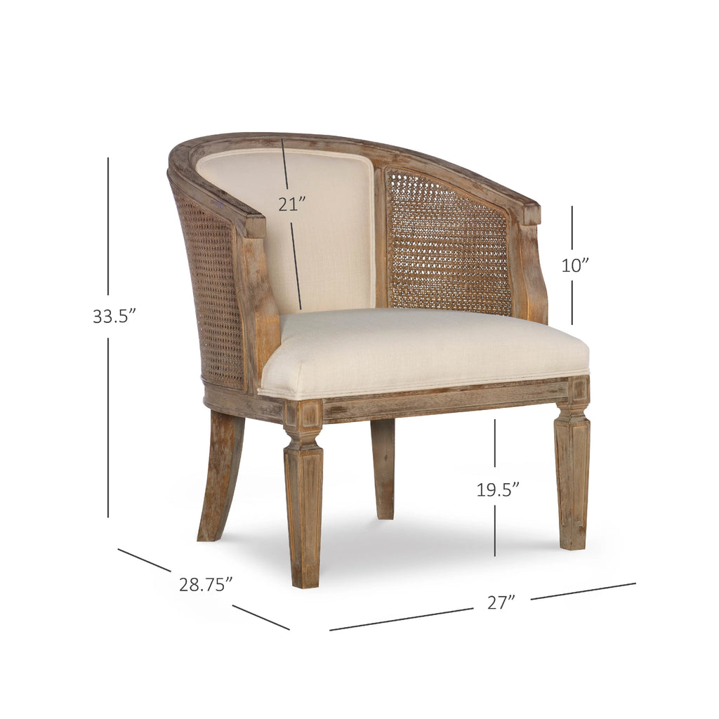 Gray Wash Chair R66070