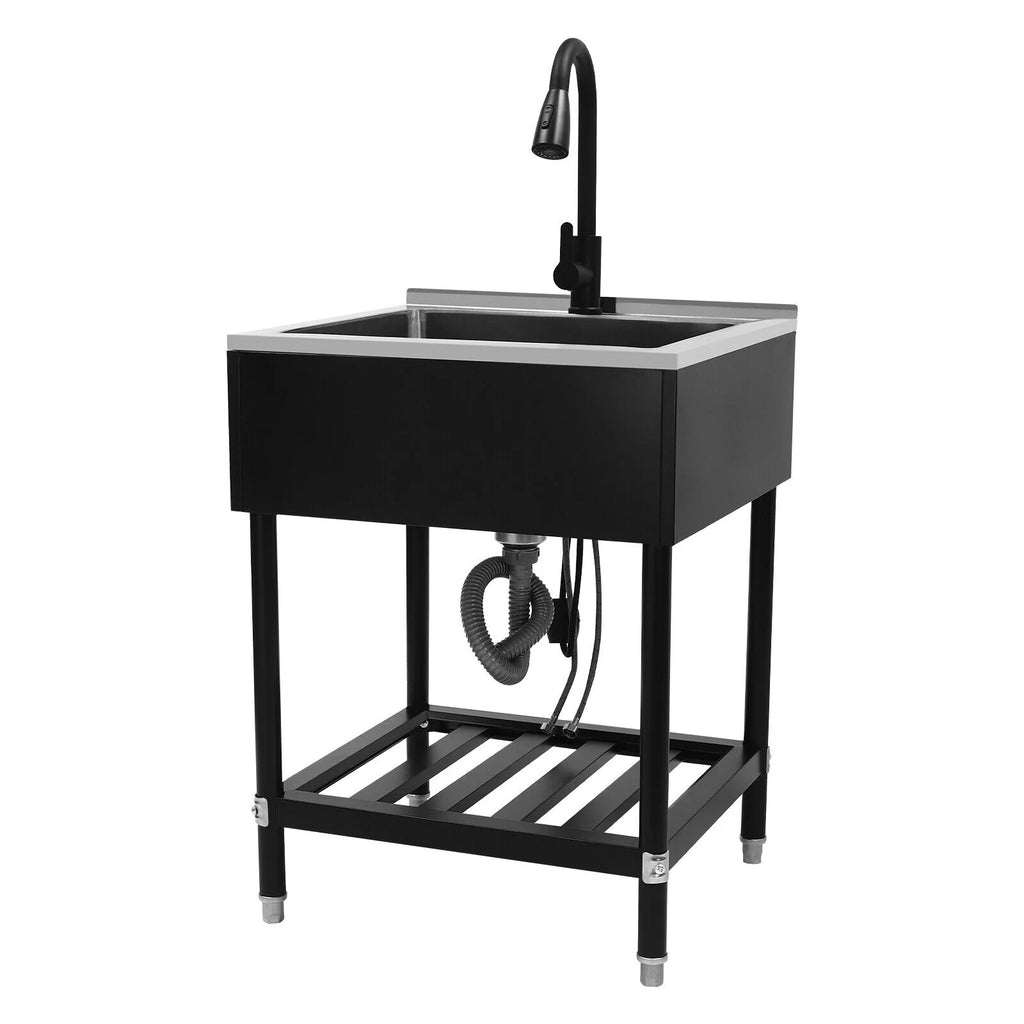 Stainless Steel Commercial Kitchen Prep Table Single Bowl A6956