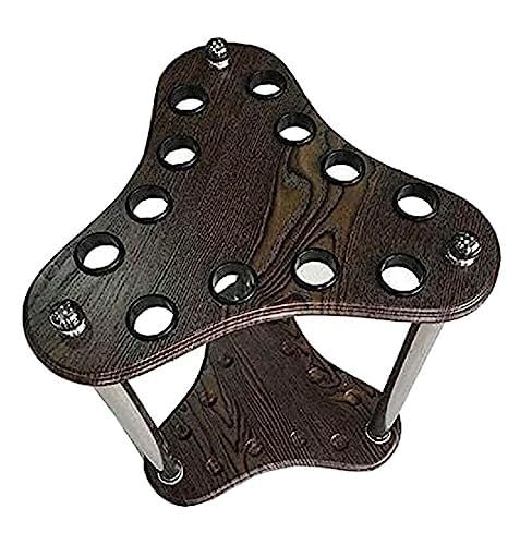 12-Hole Wooden Pool Cue Rack X1067