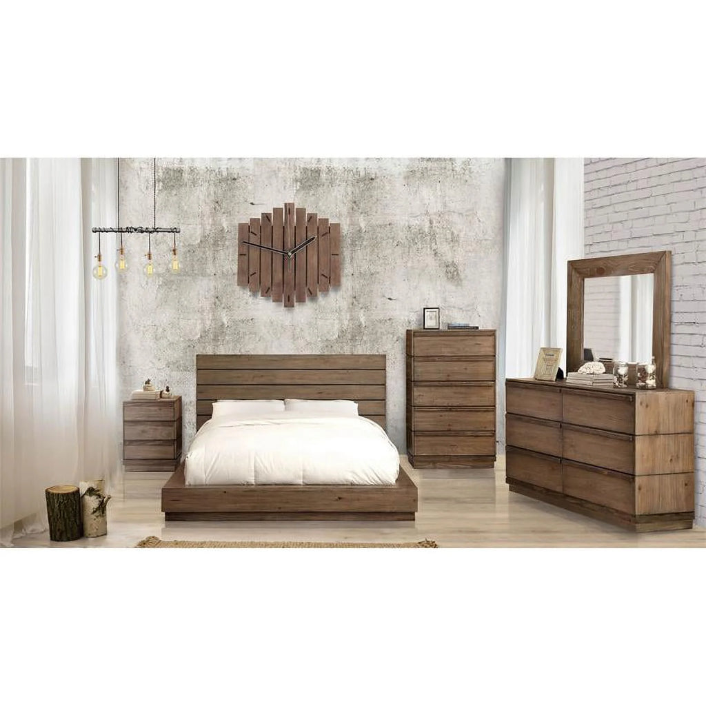 Farmhouse Wood 6-Drawer Dresser R7702