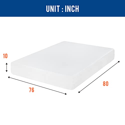 Queen Medium Firm Gel Memory Foam Mattress Y3292