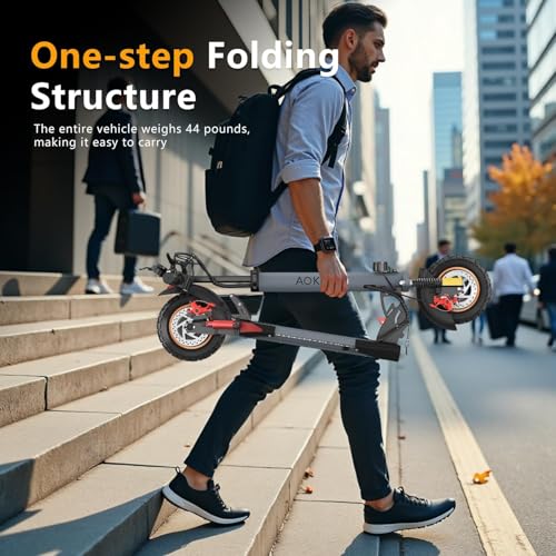 800W 28 MPH Folding Electric Scooter J387403