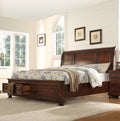Queen Size Bed with Storage Drawers L2810