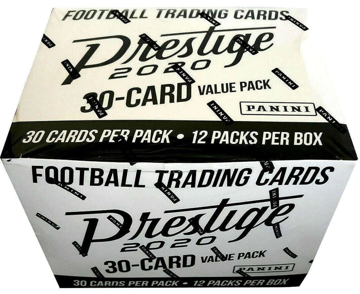 2020 Prestige Football Trading Card Value Box (12 Packs) S1420