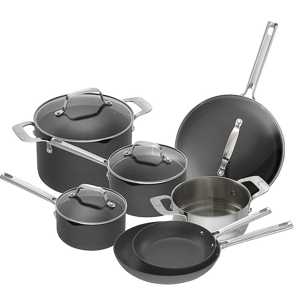 11-Piece Hard Anodized Cookware Set I85640