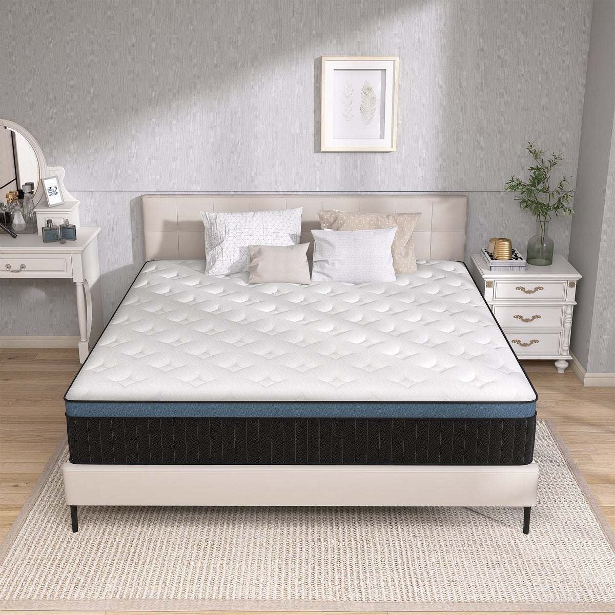 Queen 12 inch Hybrid Mattress N96977
