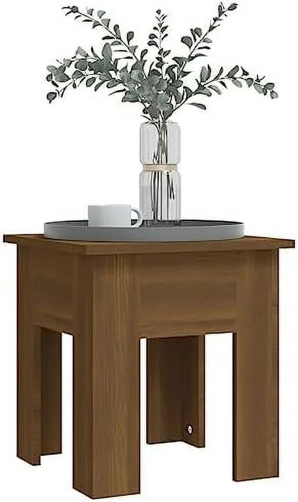 Sonoma Oak Engineered Wood Table 15.7"x15.7"x16.5" F283523