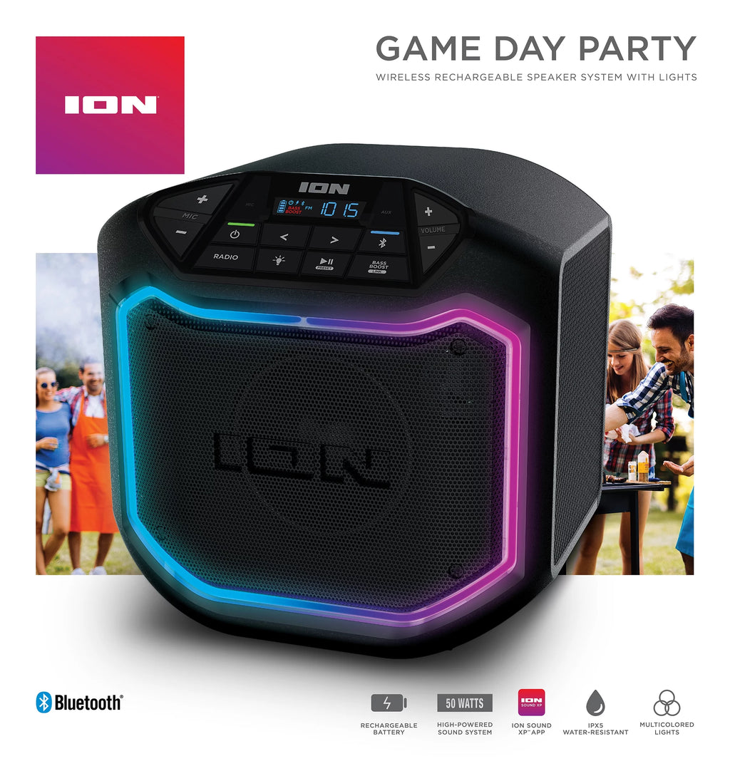 Portable Bluetooth Speaker with LED Lighting G44511
