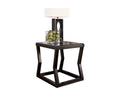 Contemporary Espresso End Table J35665