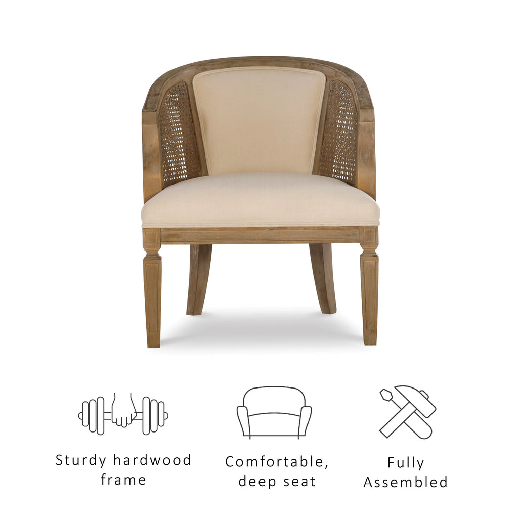 Gray Wash Chair R66070