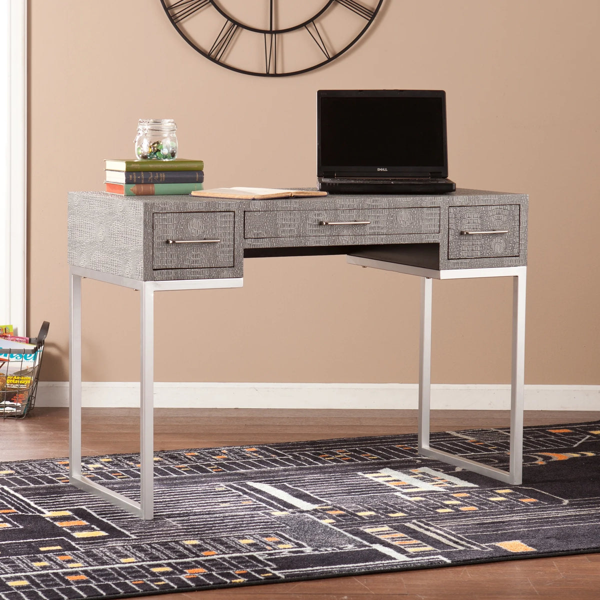 Gray Desk G13425