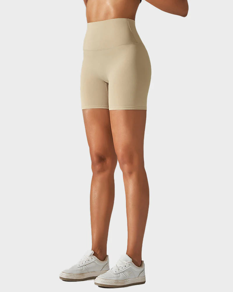High-Waist Mesh Boyshorts R11418