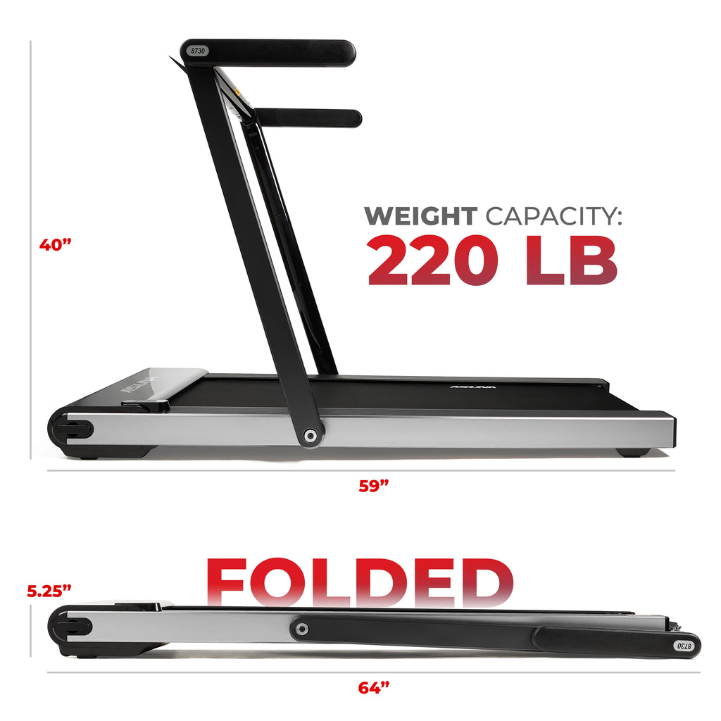 Motorized Slim Folding Treadmill Q933