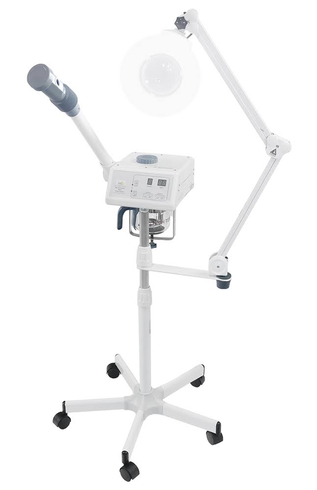 Digital Euro Facial Steamer with Aroma Therapy and LED Magnifying Lamp T9985