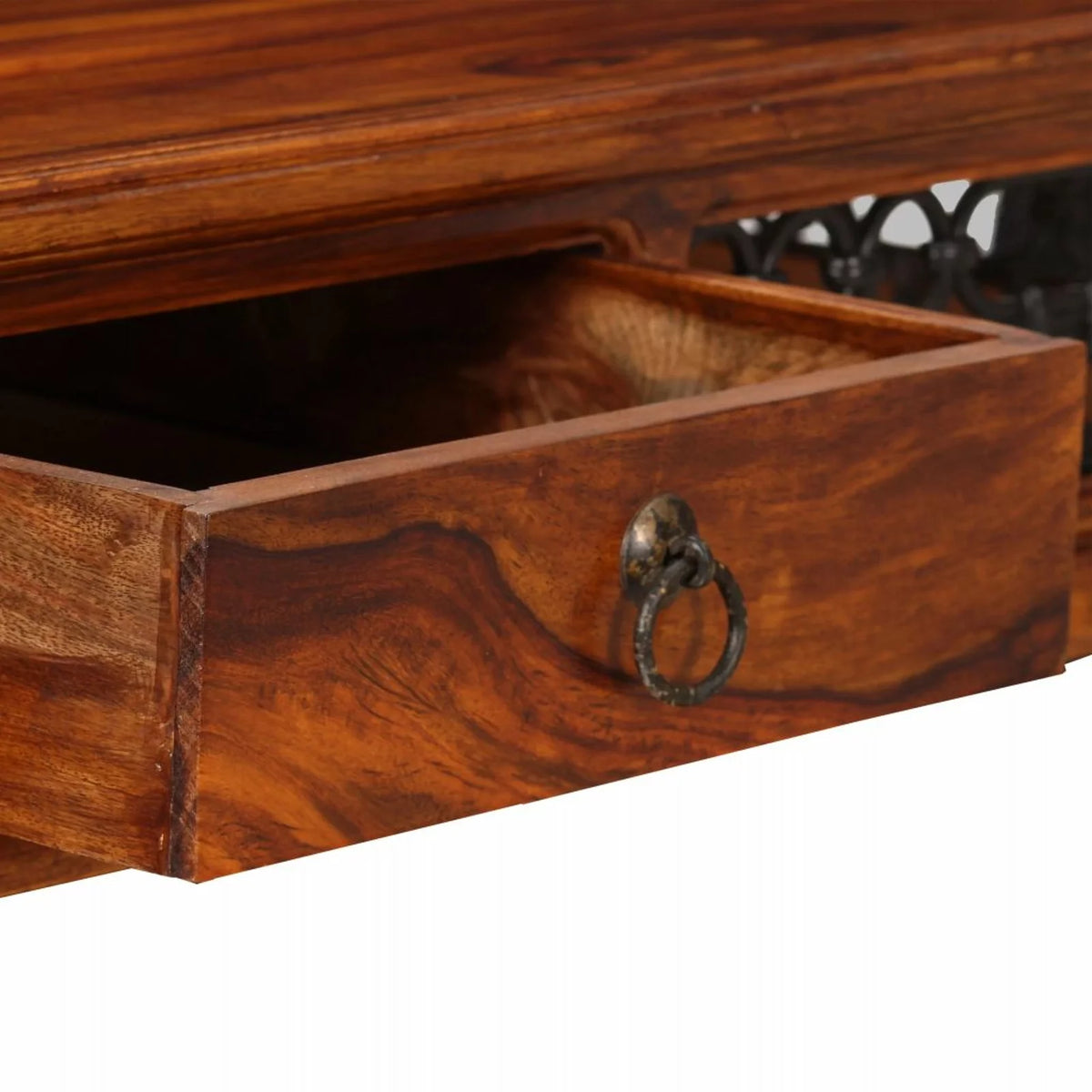Sheesham Wood Writing Desk with Storage Drawer X766350