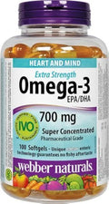 Omega-3 Extra Strength 700 mg EPA/DHA 100 softgels W790
