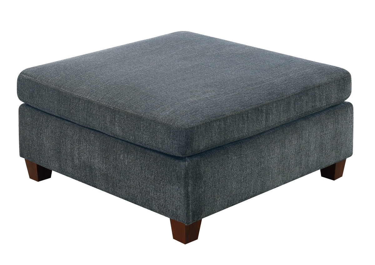 Grey Chenille Modular Sofa Set 8pc X1914